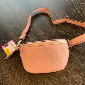 NWT Kate Spade blush leather Fanny pack!